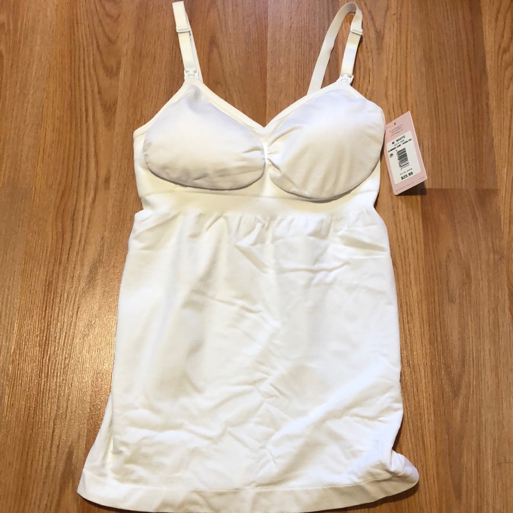 Bravado basics slimming maternity & nursing cami/tank